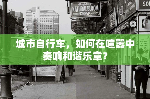 城市自行车，如何在喧嚣中奏响和谐乐章？