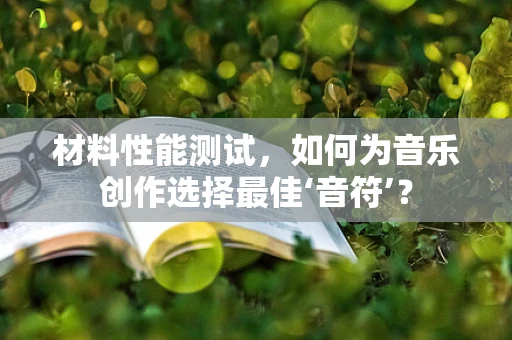 材料性能测试，如何为音乐创作选择最佳‘音符’？