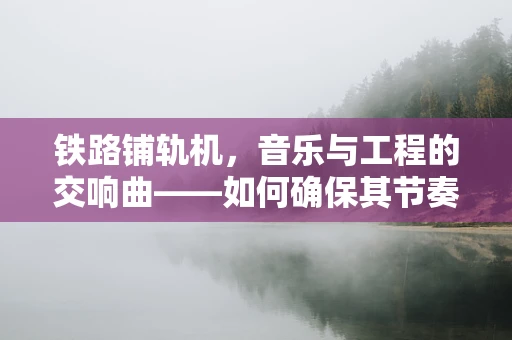 铁路铺轨机，音乐与工程的交响曲——如何确保其节奏的精准与和谐？