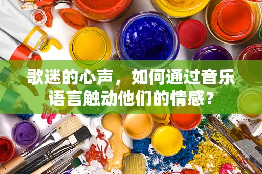 歌迷的心声，如何通过音乐语言触动他们的情感？