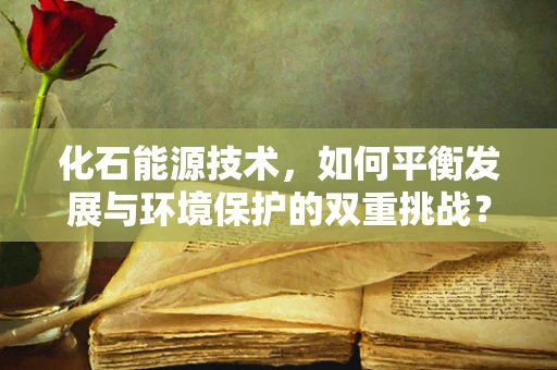 化石能源技术，如何平衡发展与环境保护的双重挑战？