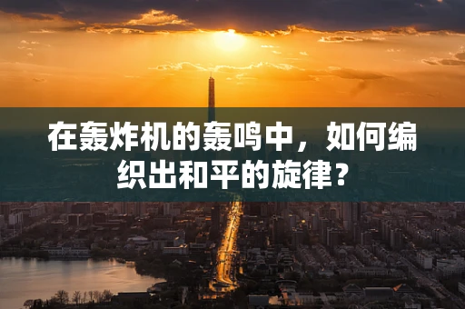在轰炸机的轰鸣中，如何编织出和平的旋律？