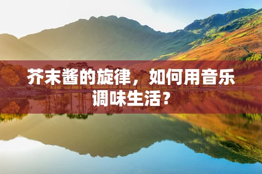 芥末酱的旋律，如何用音乐调味生活？