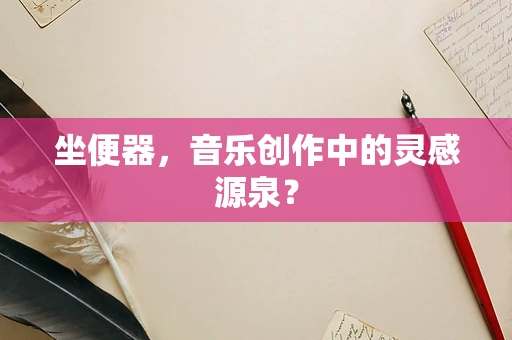 坐便器，音乐创作中的灵感源泉？