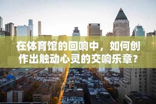在体育馆的回响中，如何创作出触动心灵的交响乐章？