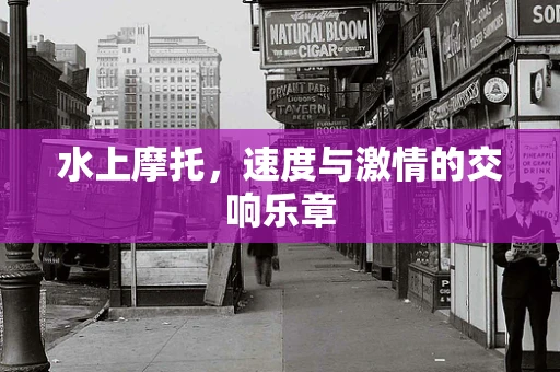 水上摩托，速度与激情的交响乐章