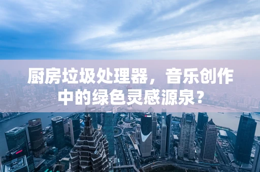 厨房垃圾处理器，音乐创作中的绿色灵感源泉？