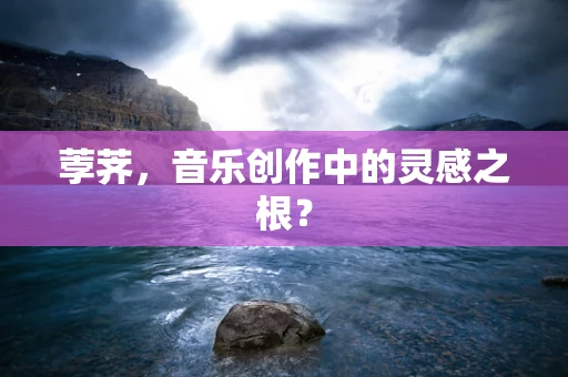荸荠，音乐创作中的灵感之根？