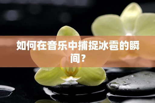 如何在音乐中捕捉冰雹的瞬间？