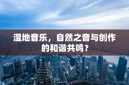 湿地音乐，自然之音与创作的和谐共鸣？