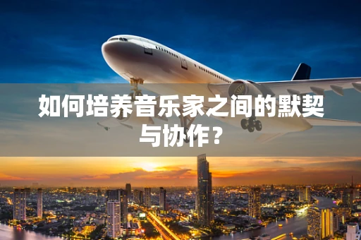如何培养音乐家之间的默契与协作？