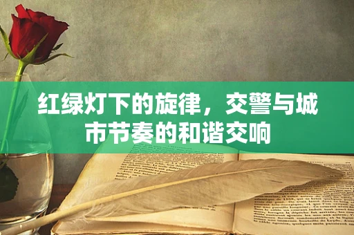 红绿灯下的旋律，交警与城市节奏的和谐交响