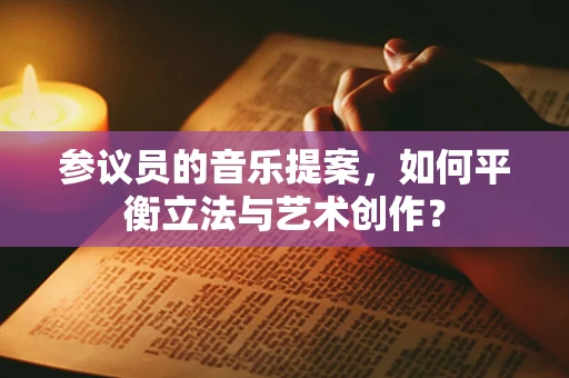 参议员的音乐提案，如何平衡立法与艺术创作？
