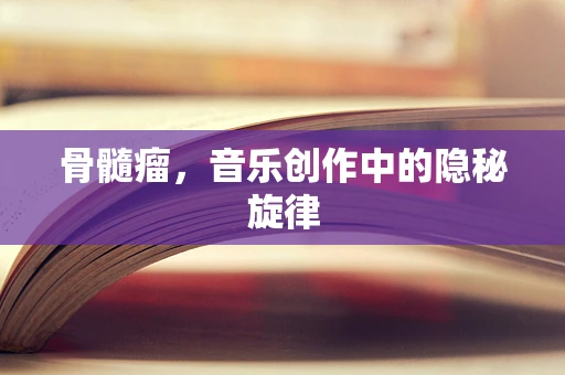 骨髓瘤，音乐创作中的隐秘旋律