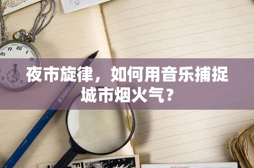 夜市旋律，如何用音乐捕捉城市烟火气？