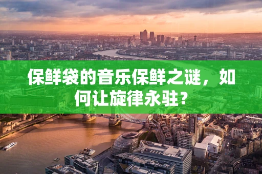 保鲜袋的音乐保鲜之谜，如何让旋律永驻？