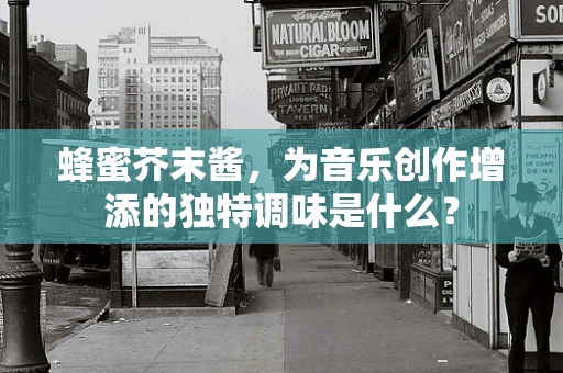 蜂蜜芥末酱，为音乐创作增添的独特调味是什么？