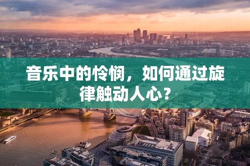 音乐中的怜悯，如何通过旋律触动人心？
