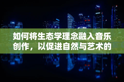 如何将生态学理念融入音乐创作，以促进自然与艺术的和谐共生？