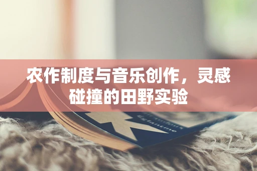 农作制度与音乐创作，灵感碰撞的田野实验