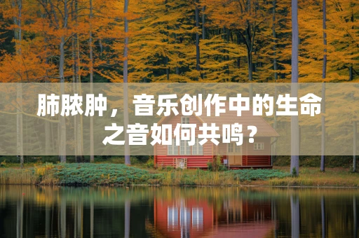 肺脓肿，音乐创作中的生命之音如何共鸣？
