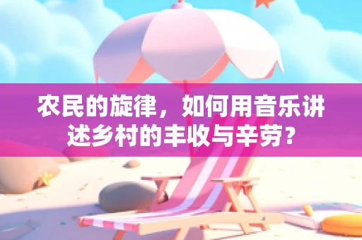 农民的旋律，如何用音乐讲述乡村的丰收与辛劳？