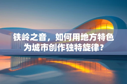 铁岭之音，如何用地方特色为城市创作独特旋律？
