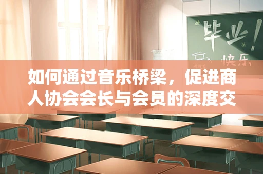 如何通过音乐桥梁，促进商人协会会长与会员的深度交流？