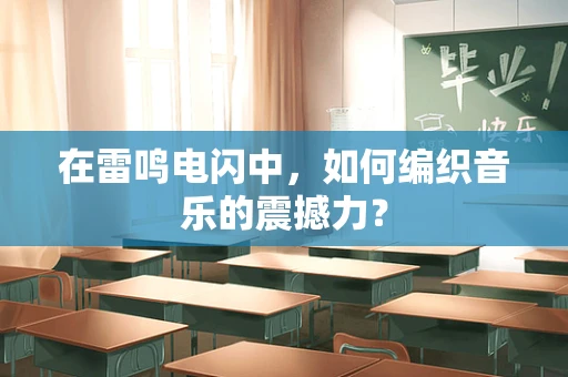 在雷鸣电闪中，如何编织音乐的震撼力？