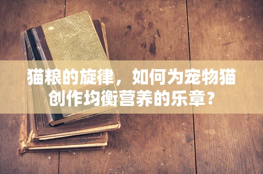 猫粮的旋律，如何为宠物猫创作均衡营养的乐章？