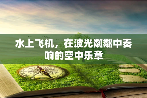 水上飞机，在波光粼粼中奏响的空中乐章