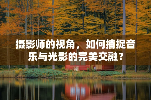 摄影师的视角，如何捕捉音乐与光影的完美交融？