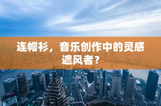 连帽衫，音乐创作中的灵感遮风者？