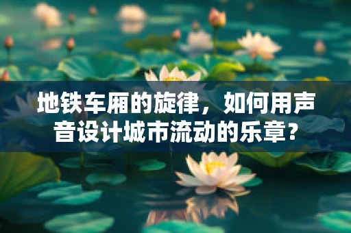 地铁车厢的旋律，如何用声音设计城市流动的乐章？