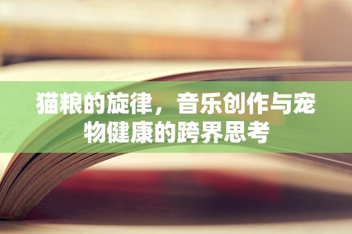 猫粮的旋律，音乐创作与宠物健康的跨界思考