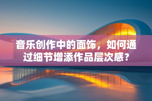 音乐创作中的面饰，如何通过细节增添作品层次感？