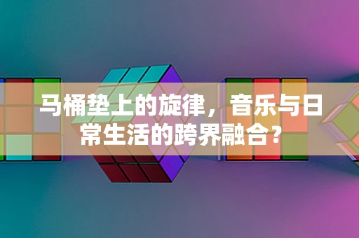 马桶垫上的旋律，音乐与日常生活的跨界融合？