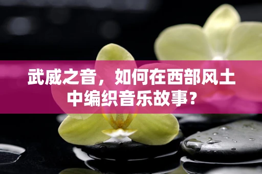 武威之音，如何在西部风土中编织音乐故事？