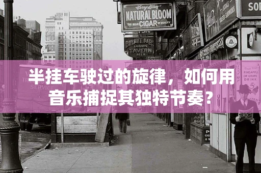 半挂车驶过的旋律，如何用音乐捕捉其独特节奏？