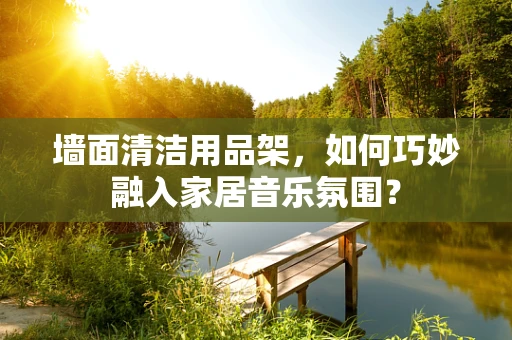 墙面清洁用品架，如何巧妙融入家居音乐氛围？
