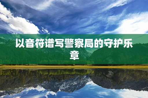 以音符谱写警察局的守护乐章