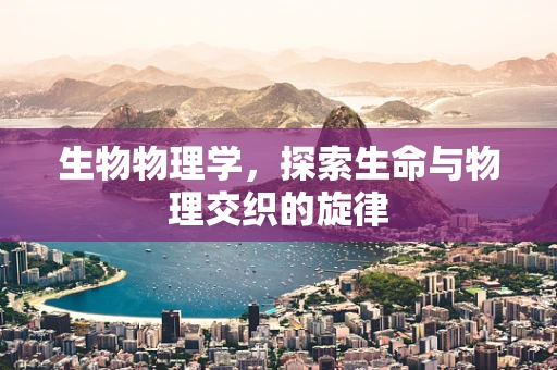 生物物理学，探索生命与物理交织的旋律