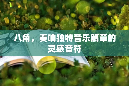 八角，奏响独特音乐篇章的灵感音符