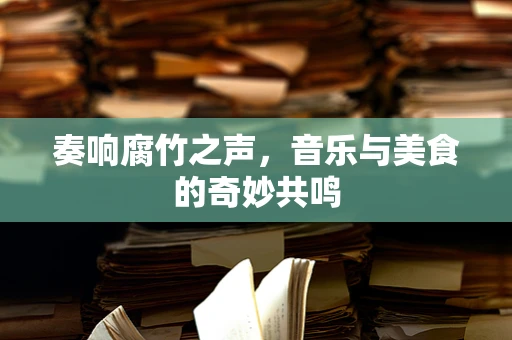 奏响腐竹之声，音乐与美食的奇妙共鸣