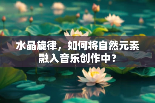 水晶旋律，如何将自然元素融入音乐创作中？