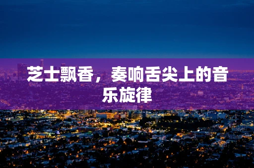 芝士飘香，奏响舌尖上的音乐旋律