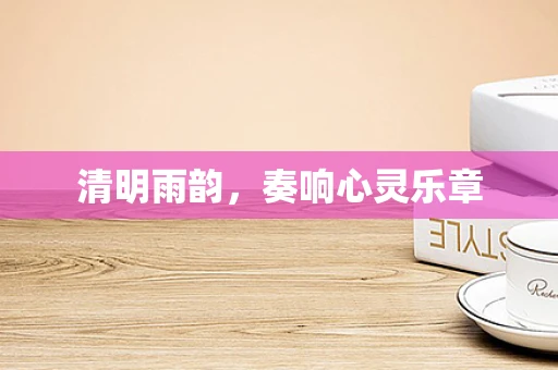 清明雨韵，奏响心灵乐章