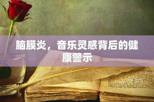 脑膜炎，音乐灵感背后的健康警示