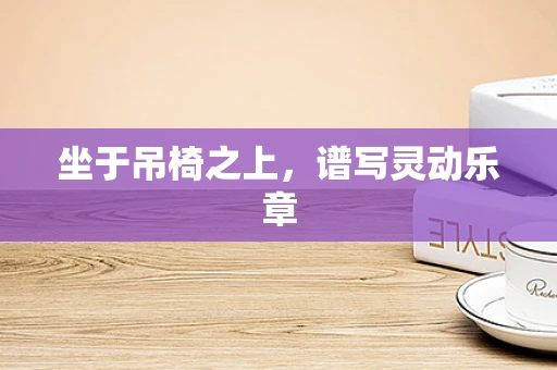 坐于吊椅之上，谱写灵动乐章