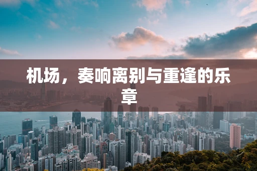 机场，奏响离别与重逢的乐章